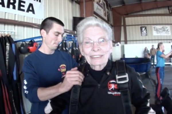 dentures and skydiving