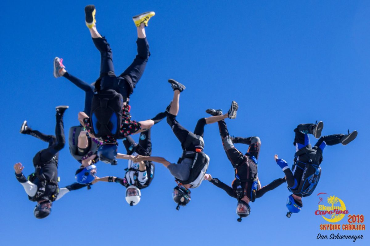 VRW skydiving competition