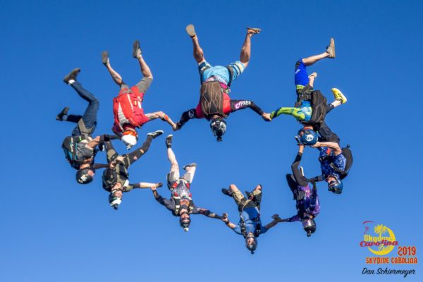 top skydiving stunts