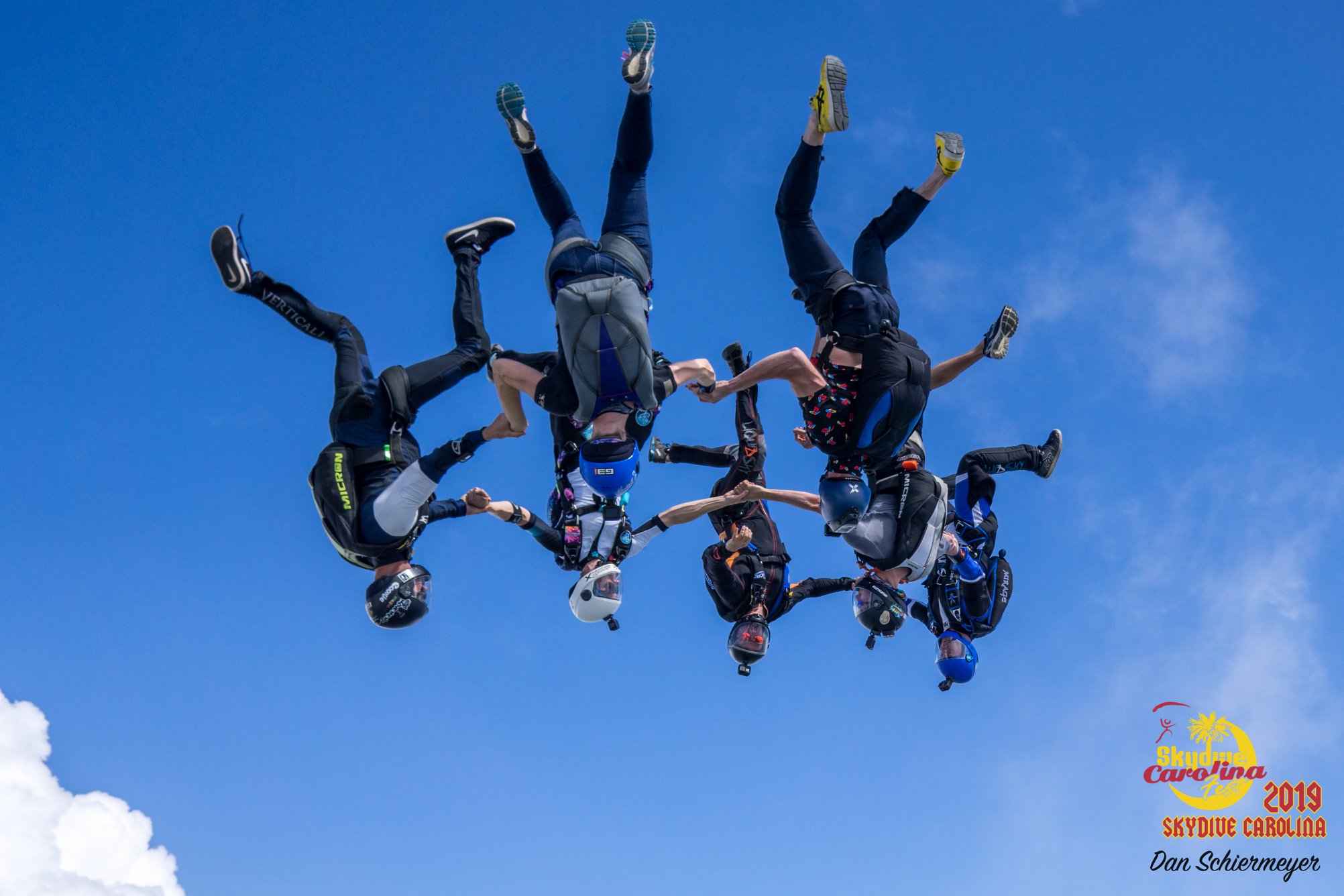 skydiving stunts