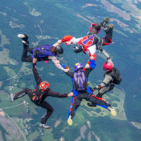 how to become certified skydiver license skydiving formation