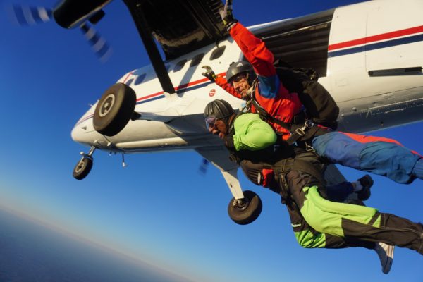 first time skydiving tips