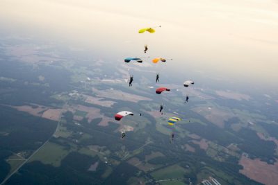 CRW parachute formation
